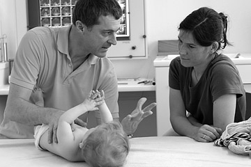 Manuelle Physiotherapie bei Kindern