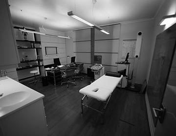 Behandlungsraum Orthopäde Frohnau